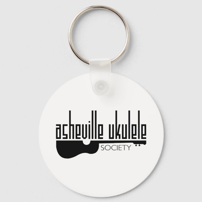 Asheville Ukulele Society Keychain (Front)