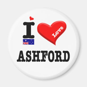 ASHFORD - I Love Magnet
