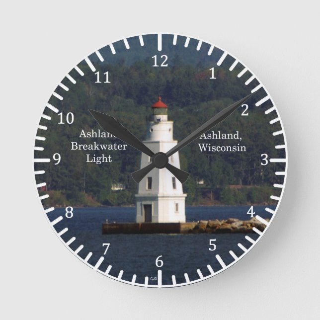 Ashland Breakwater Light clock (Front)