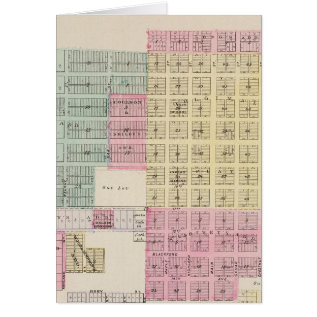 Ashland, comté de Clark, Kansas (Devant)