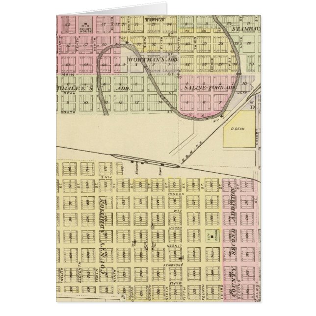 Ashland et Wahoo, Nebraska (Devant)