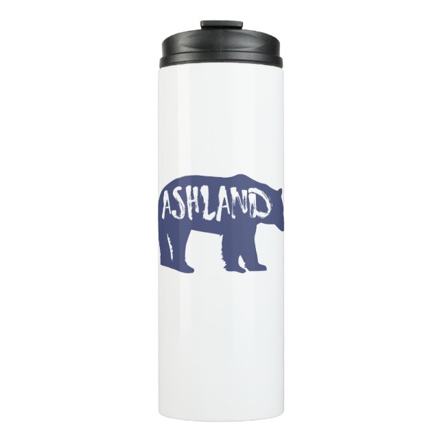 Ashland Oregon Bear Thermal Tumbler (Front)