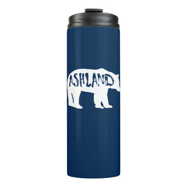 Ashland Oregon Bear Thermal Tumbler (Front)