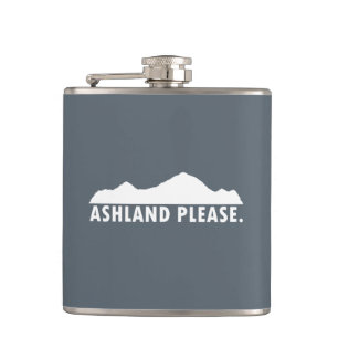 Ashland Oregon Please Hip Flask