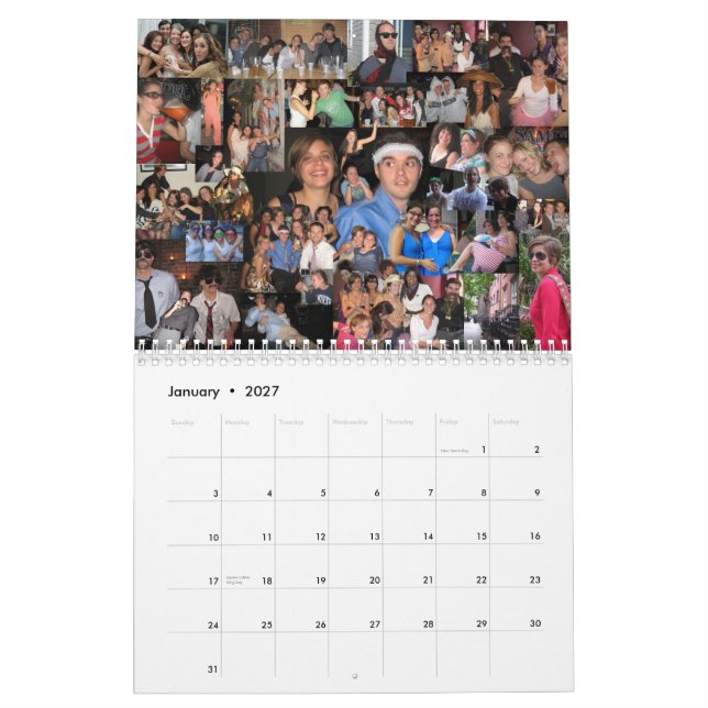 Ashlee's Calendar (Jan 2027)
