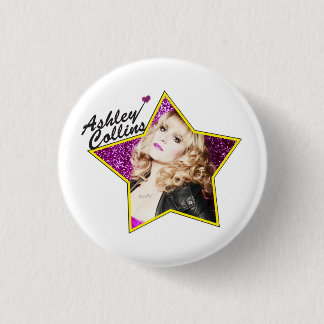 Ashley Collins Star Pin Badge.