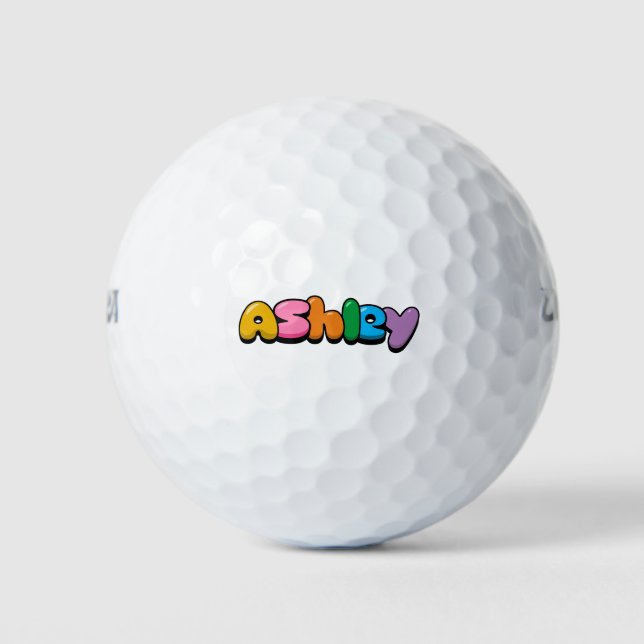 Ashley Golf Balls (Front)