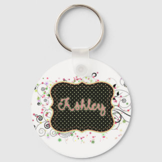 Ashley Nameplate Keychain
