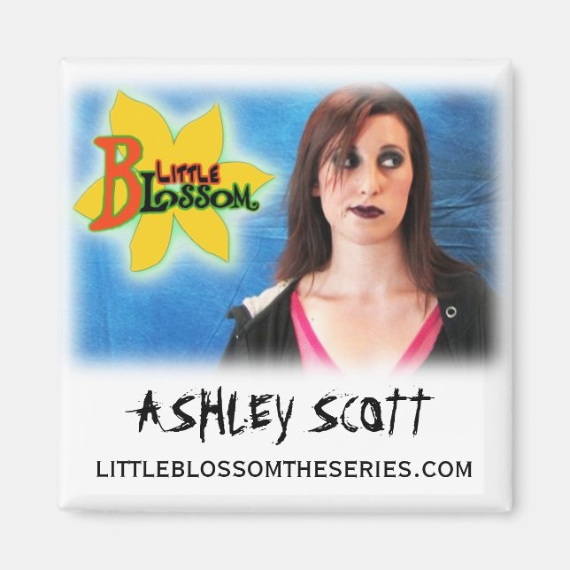 Ashley Scott Fridge Magnet (Front)