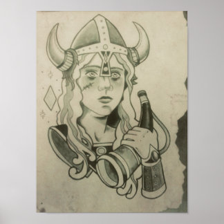 Ashley Thomas: "Valkyrie" Poster