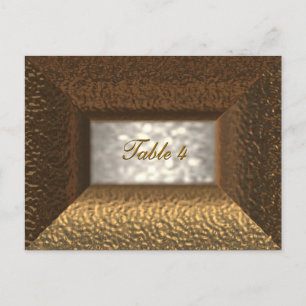 Ashley Victorian Table Number Card