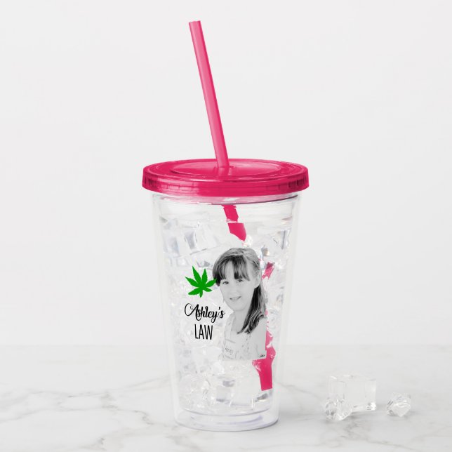 Ashley's Law Acrylic Tumbler (Front Ice)