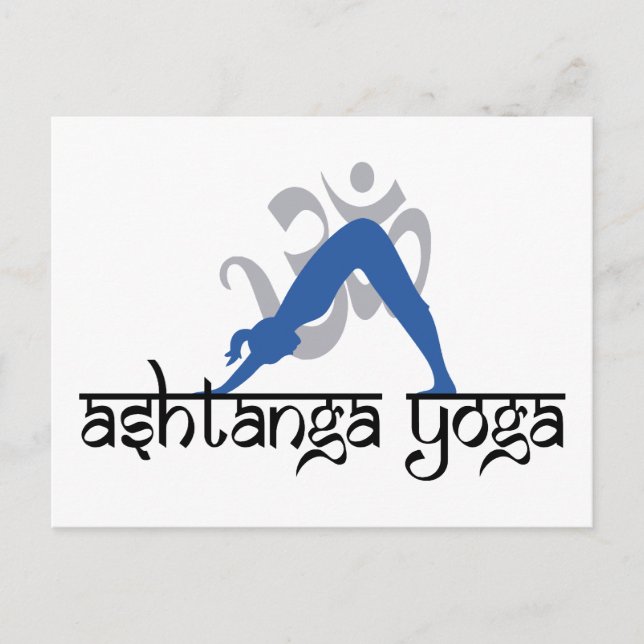 Ashtanga Yoga Gift Postcard (Front)