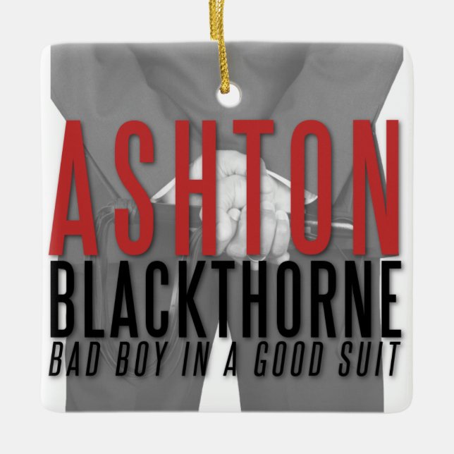 Ashton Blackthorne - Owned by Ashton Ornament (Front)
