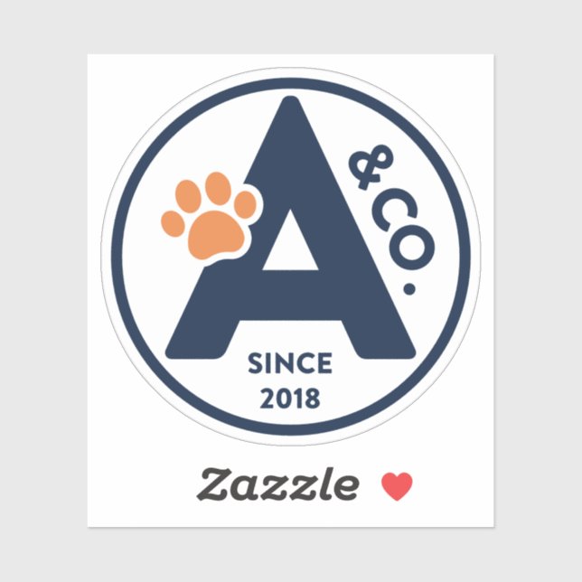 Ashton & Co. K9 Academy 2c Aco Dark Sticker (Sheet)