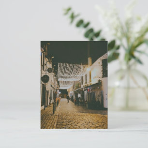 Ashton Lane, Glasgow, Scotland Holiday Postcard