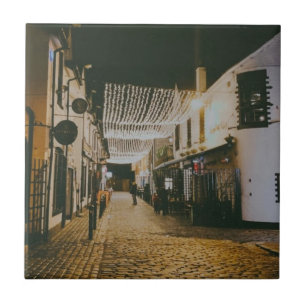 Ashton Lane, Glasgow, Scotland Tile