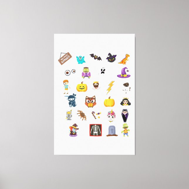 Ashton Name Personalized Surname First Name Ashton Canvas Print (Front)