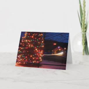 Ashuelot Covered Bridge Holiday Display Winchester