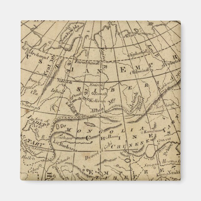 Asia 10 magnet (Front)