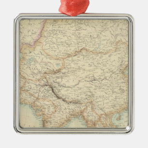 Asia 10 metal ornament