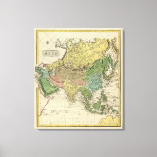 Asia 11 canvas print