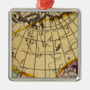 Asia 11 metal ornament