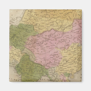 Asia 12 magnet