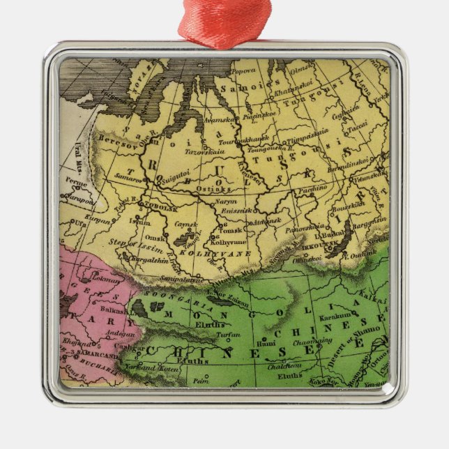 Asia 12 metal ornament (Front)