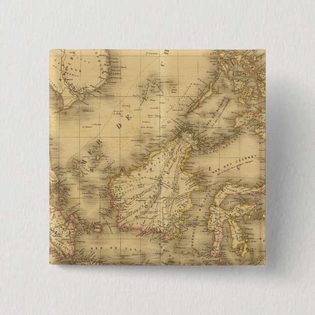Asia 13 2 inch square button (Front)