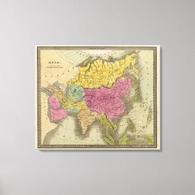Asia 13 canvas print (Front)