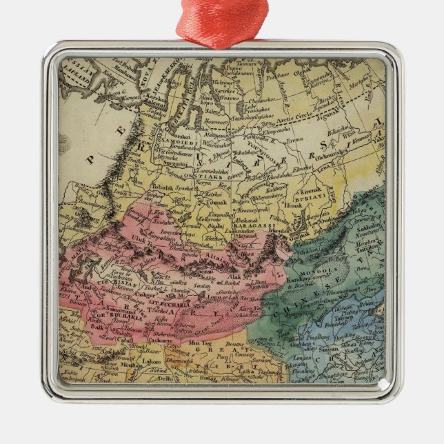 Asia 16 metal ornament (Front)