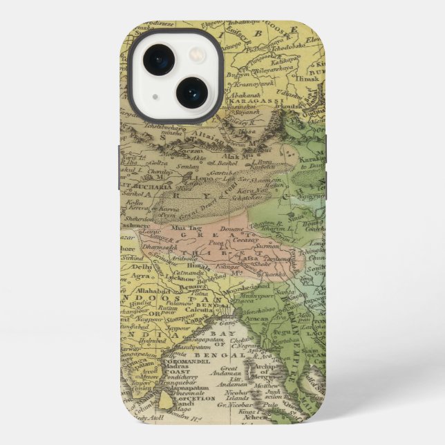 Asia 17 iPhone case (Back)