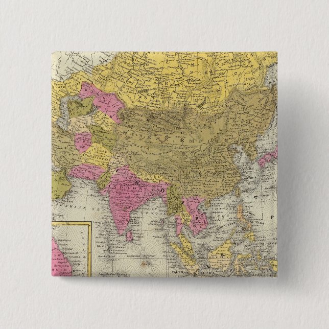 Asia 20 2 inch square button (Front)