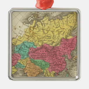 Asia 21 metal ornament