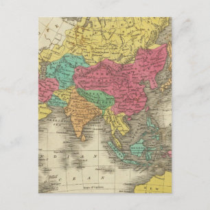 Asia 21 postcard