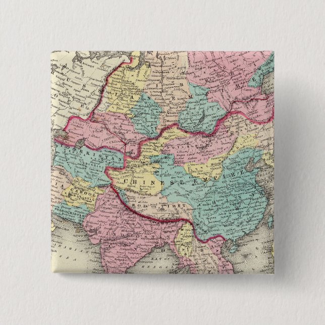 Asia 24 2 inch square button (Front)