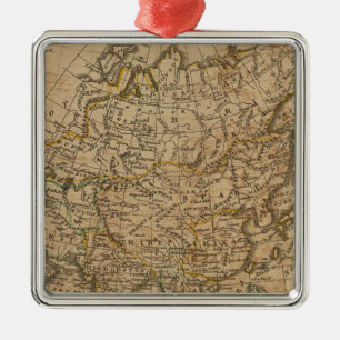 Asia 24 metal ornament