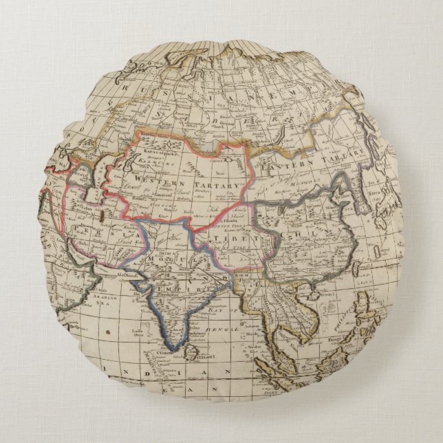 Asia 26 round pillow (Front)