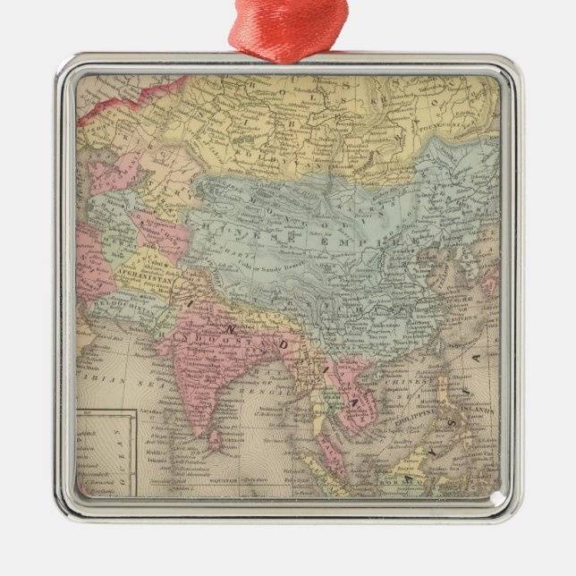 Asia 28 metal ornament (Front)