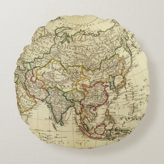 Asia 29 round pillow (Front)