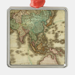 Asia 32 metal ornament