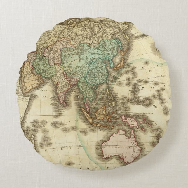Asia 32 round pillow (Front)