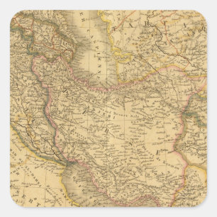 Asia 33 square sticker