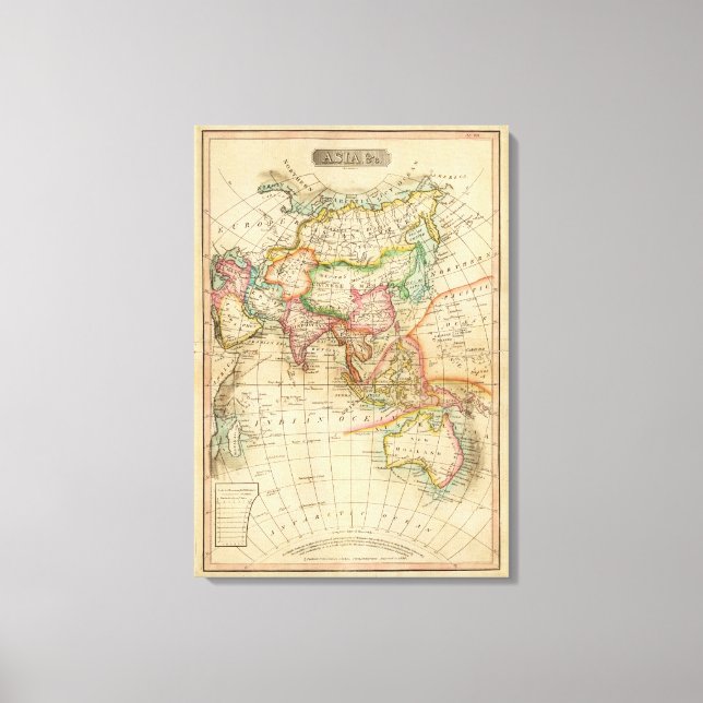 Asia 34 canvas print (Front)