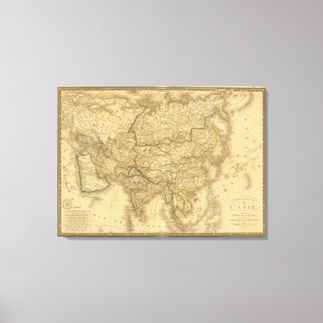 Asia 34 canvas print (Front)