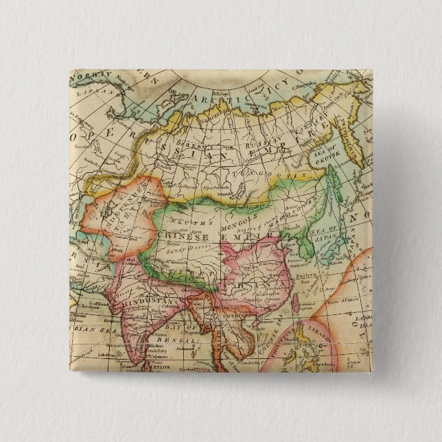 Asia 35 2 inch square button (Front)