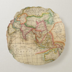 Asia 35 round pillow