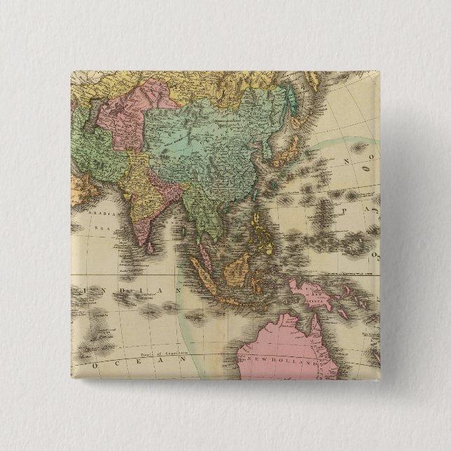 Asia 39 2 inch square button (Front)