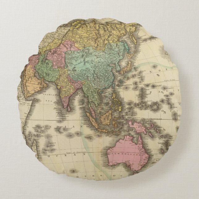 Asia 39 round pillow (Front)